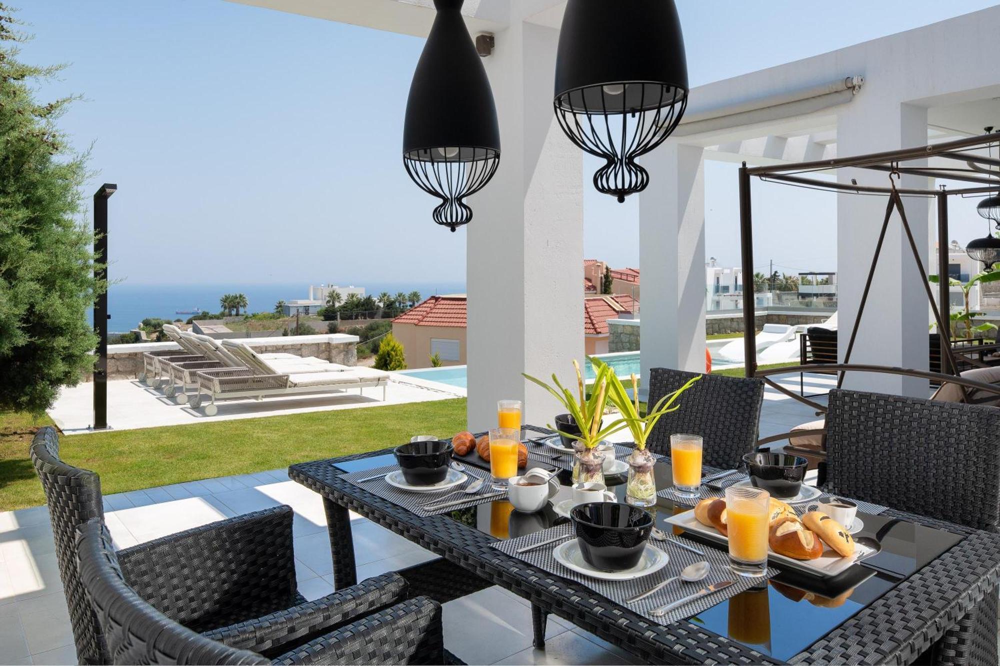 Villa La Bianca Koskinou  ภายนอก รูปภาพ
