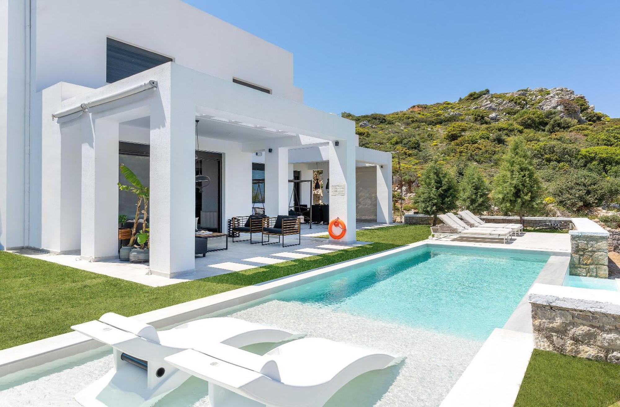 Villa La Bianca Koskinou  ภายนอก รูปภาพ