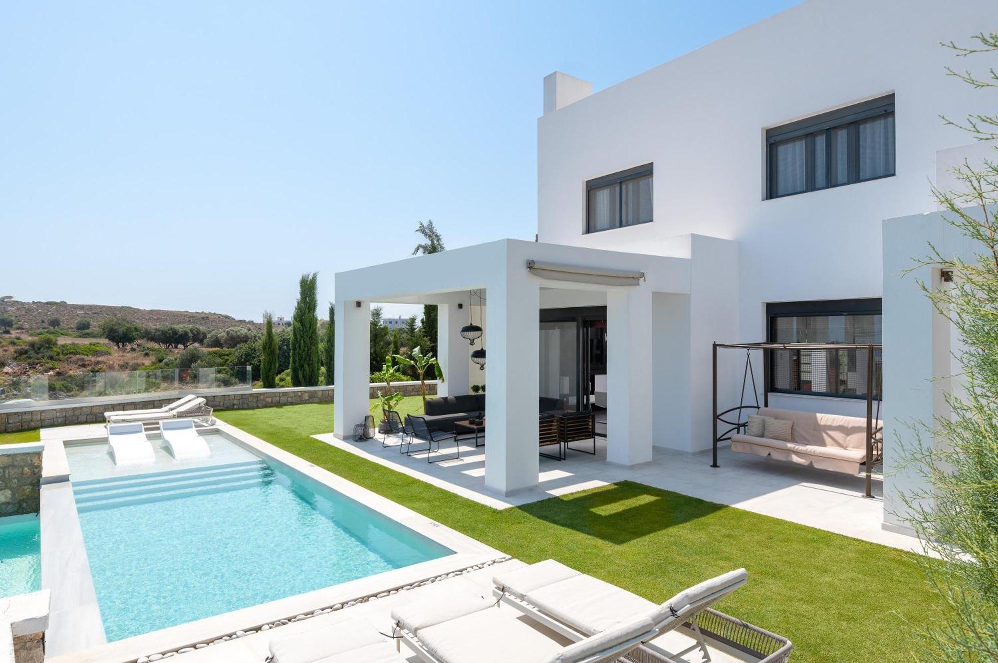 Villa La Bianca Koskinou  ภายนอก รูปภาพ